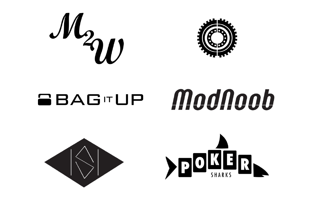 Random logos designed for companies